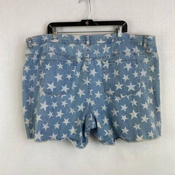 Lane Bryant Star Denim Short - Picture 6 of 7